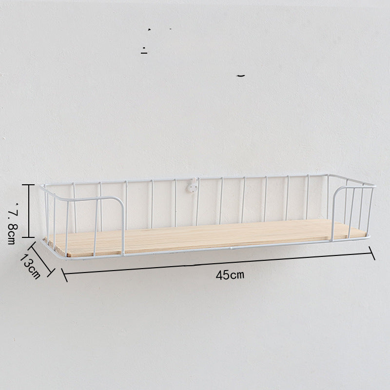 Storage And Finishing Racks On Decorative Walls