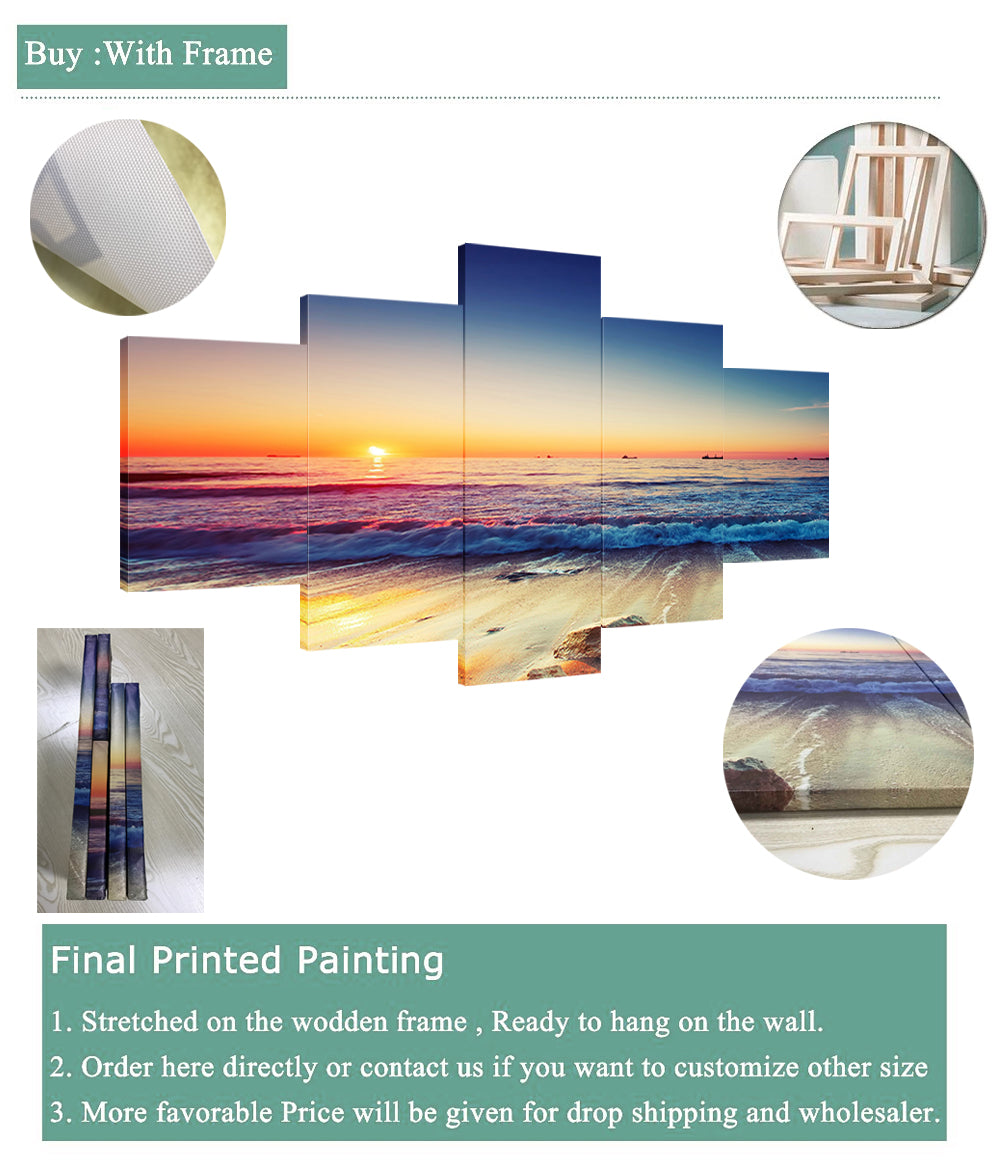 Canvas five pictures