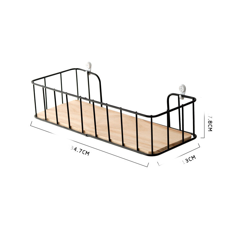 Storage And Finishing Racks On Decorative Walls