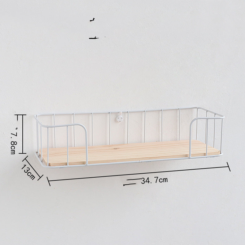 Storage And Finishing Racks On Decorative Walls
