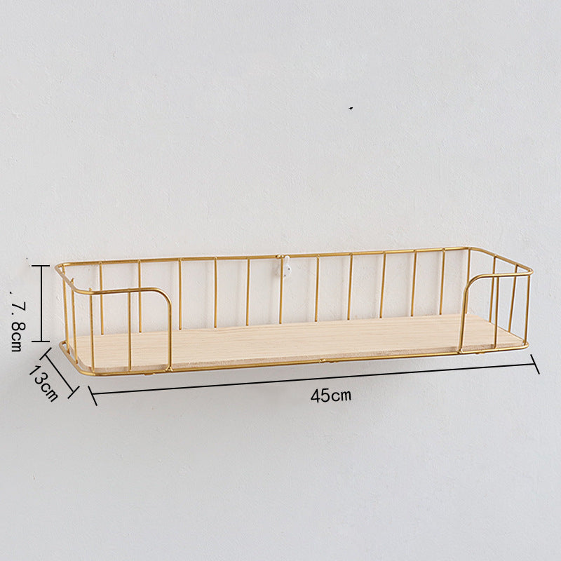 Storage And Finishing Racks On Decorative Walls